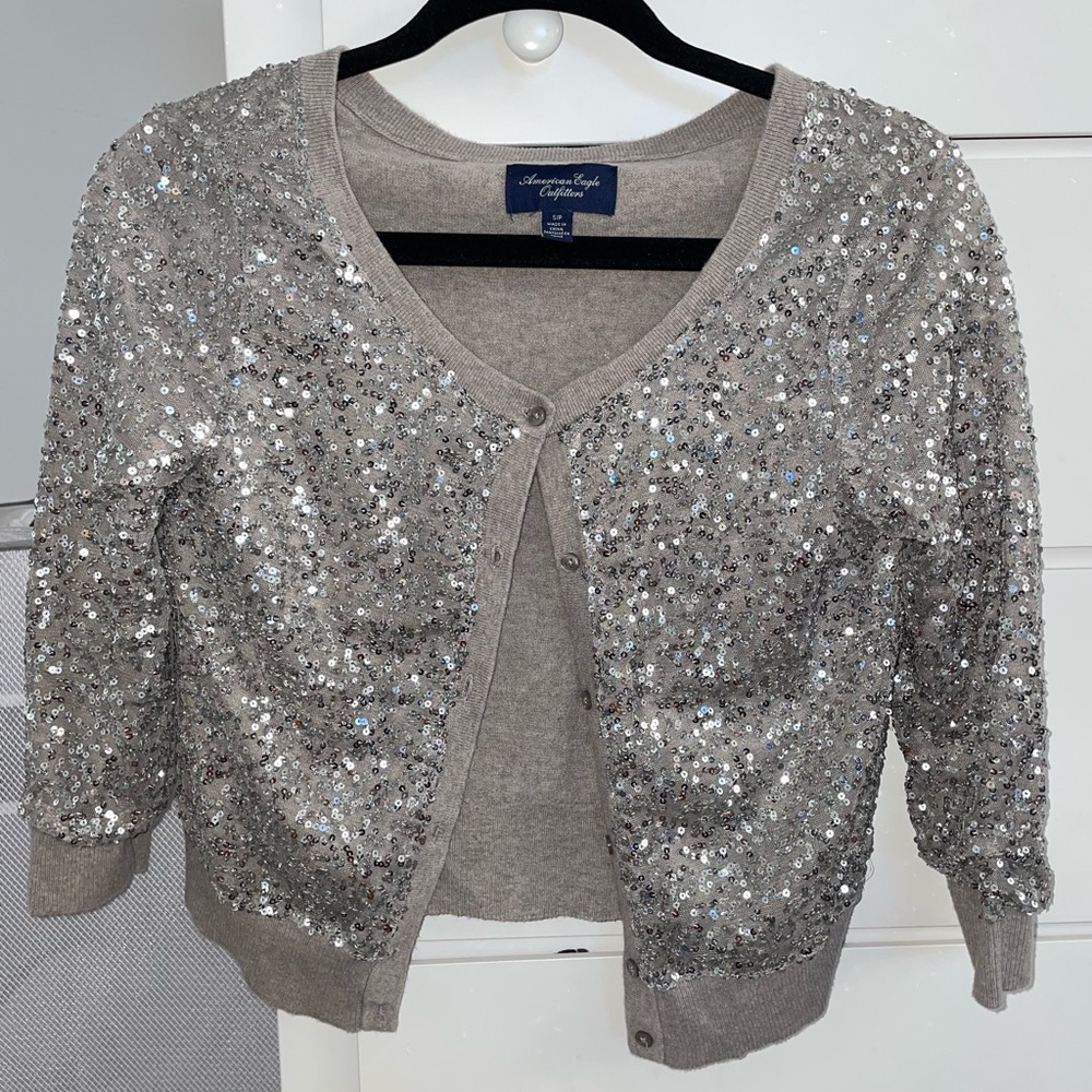 AE Sequin Sweater